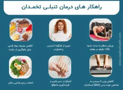 تنبلی تخمدان چگونه درمان می‌شود؟