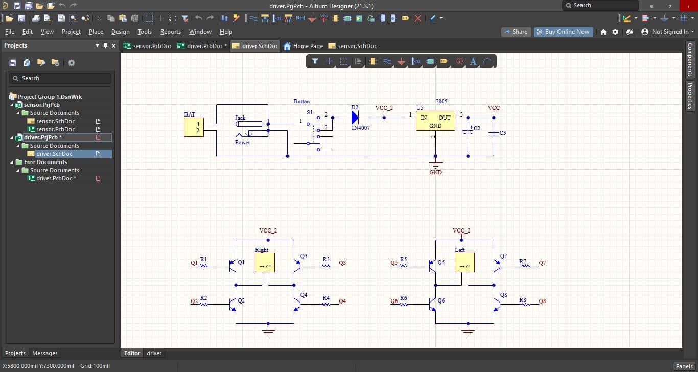 چگونه شماتیک را به PCB تبدیل کنیم؟ آموزش عملی در آلتیوم دیزاینر