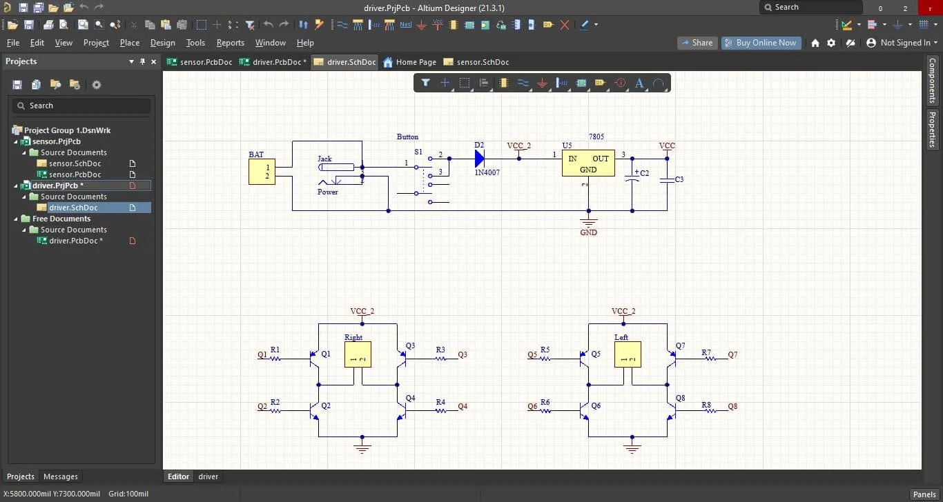 چگونه شماتیک را به PCB تبدیل کنیم؟ آموزش عملی در آلتیوم دیزاینر