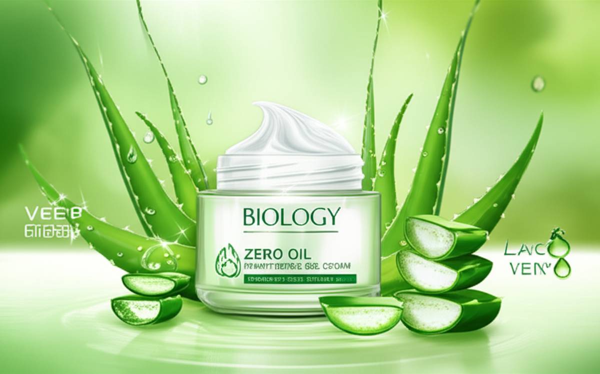 نقد و بررسی کرم ژل مرطوب کننده Zero Oil بیول | آلوئه ورا