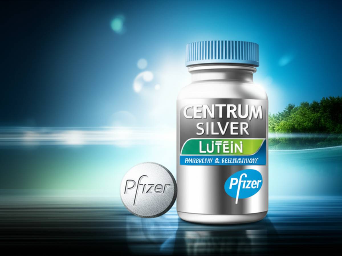 قرص سنتروم سیلور فایزر حاوی لوتئین | ویژگی ها و فواید کامل