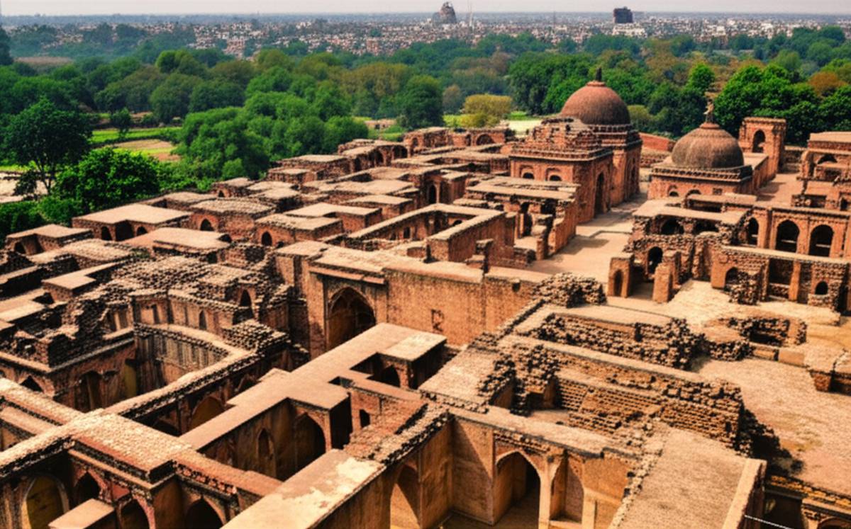 جاذبه های دیدنی پارک باستانی مهرائولی | راهنمای جامع