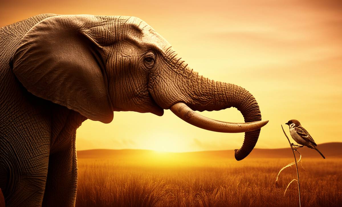 خلاصه کتاب گنجشک و فیل | روش های پیروزی