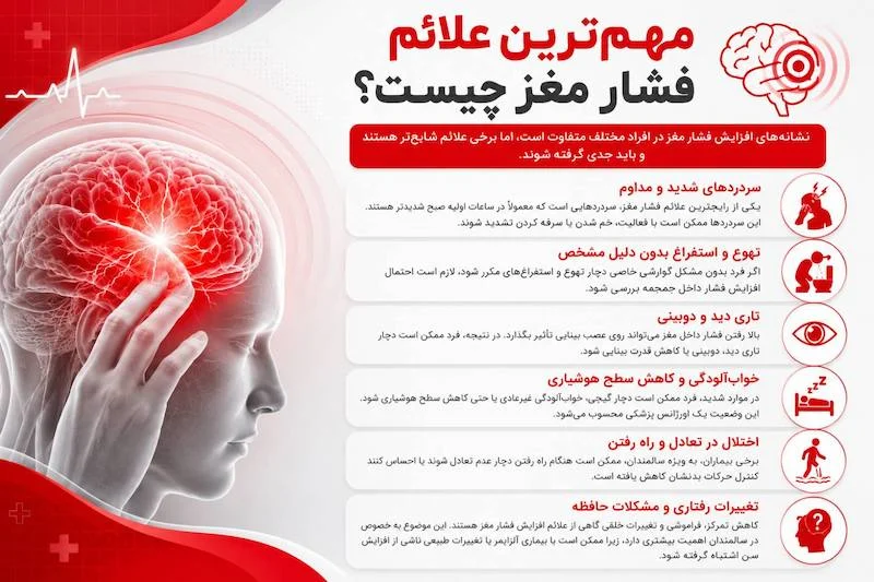 از کجا بفهمیم فشار مغز داریم؟